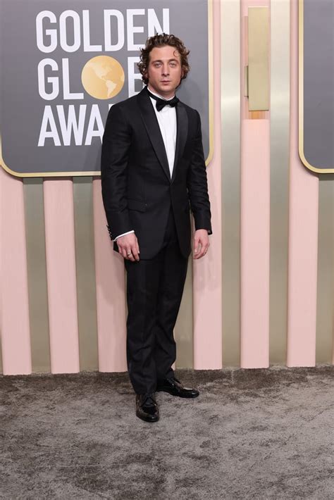 jeremy allen white dior|Actor Jeremy Allen White’s Look from the Golden Globes 2023.